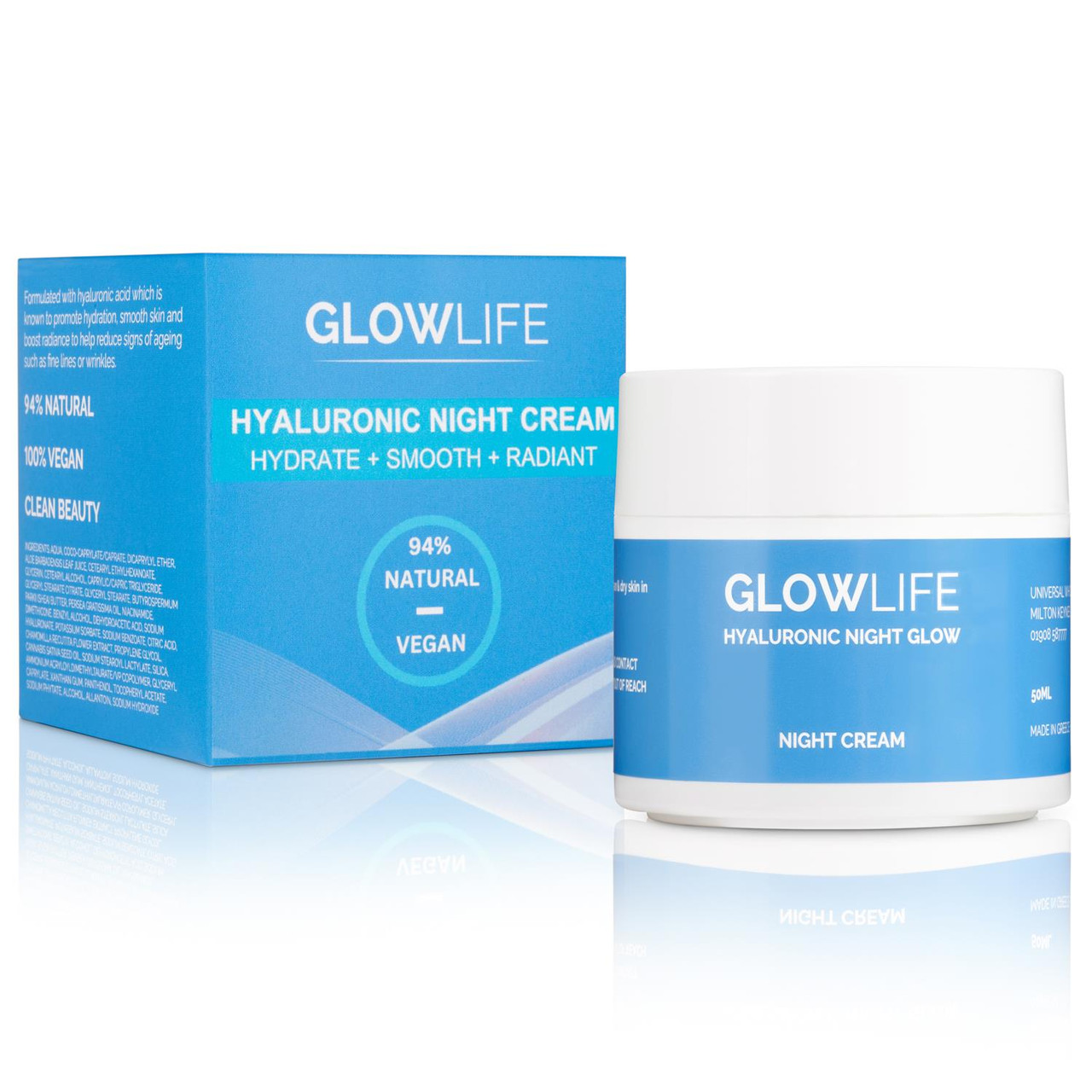 Glowlife Hyaluronic Night Cream – 50ml