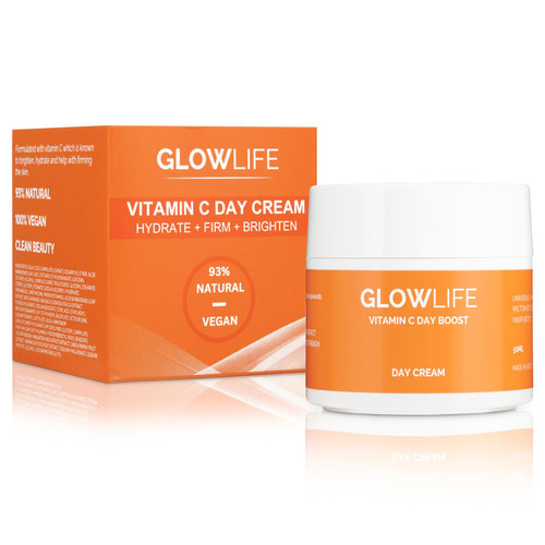 Glowlife Vitamin C Day Cream With UVA + UVB Filters – 50ml