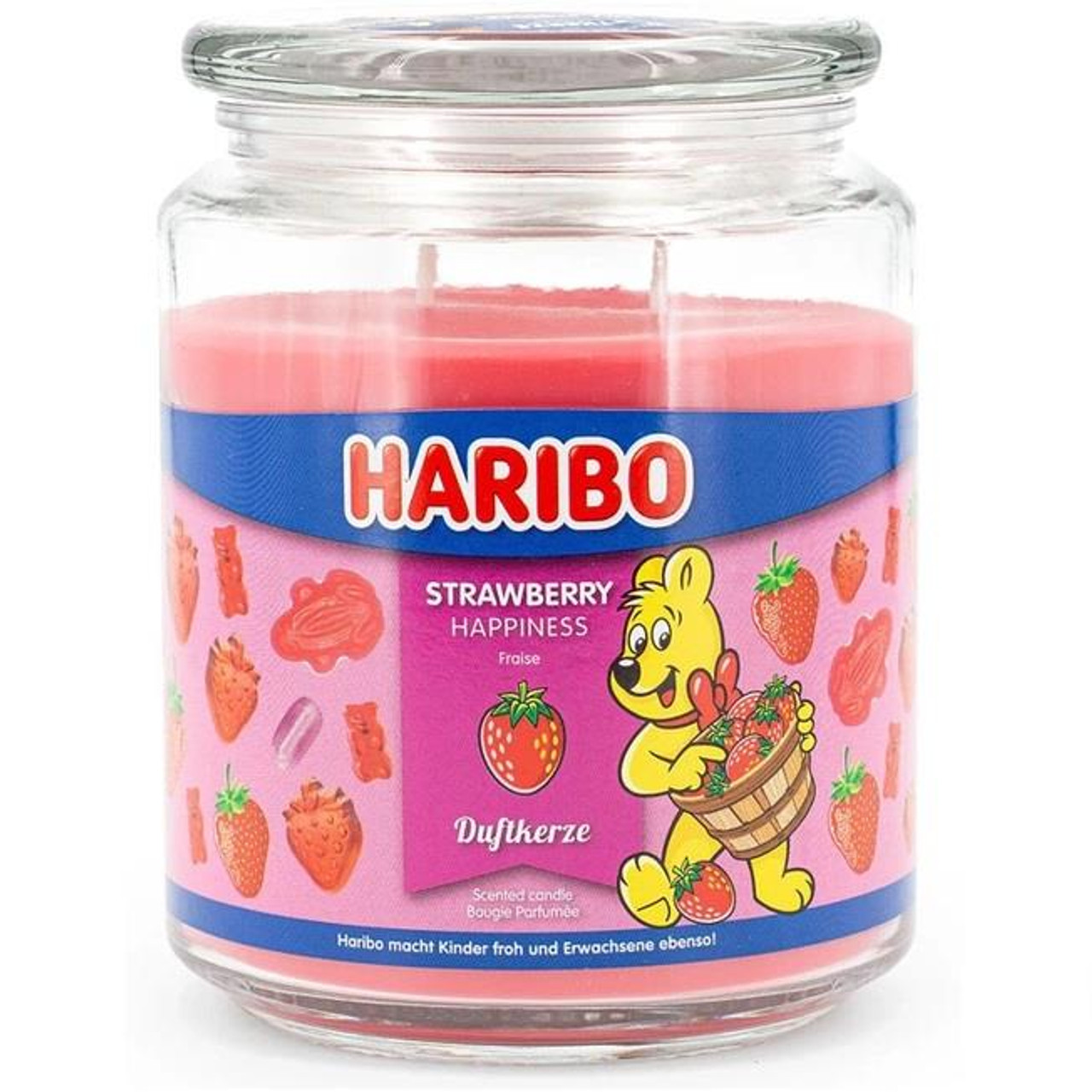 Haribo Scented Candle Strawberry Happiness – 510g