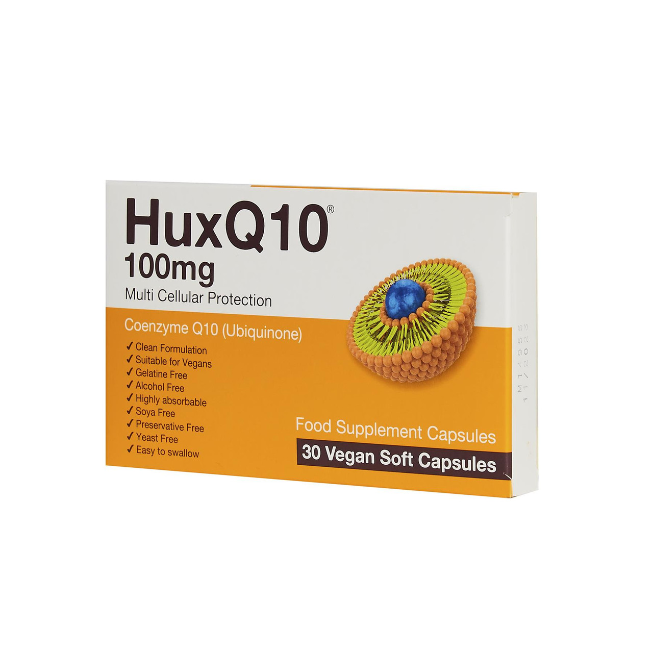 Huxley HuxQ10 100mg Coenzyme Q10 – 30 Vegan Soft Caps